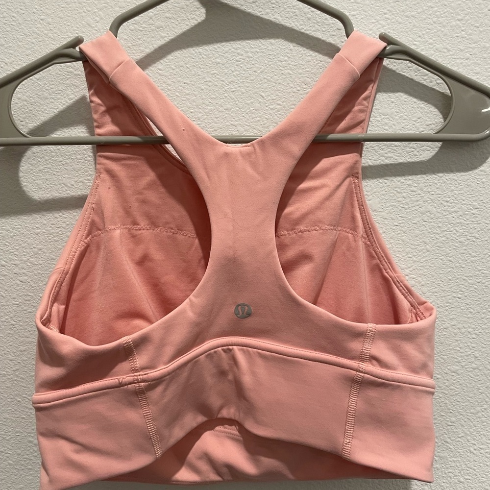 Lululemon medium support longline bra B-D cup